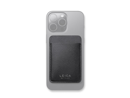 Leica Cardholder for MagSafe, leather, black img 0