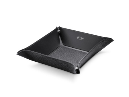 Paplatīte Leica Tray, āda, melna img 0
