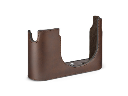 Protector Q3, leather, darkbrown img 1