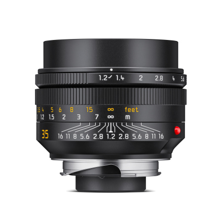 Leica Noctilux-M 35 f/1.2 ASPH.,black anodized finish img 2