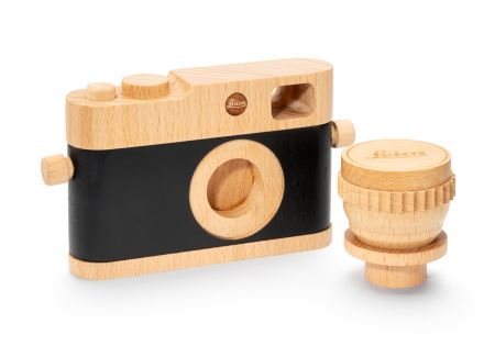 Игрушечная камера Leica, дерево img 1