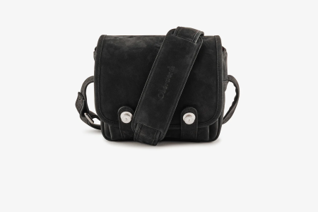 Soma Oberwerth The Q Bag Nubuk, melna img 0